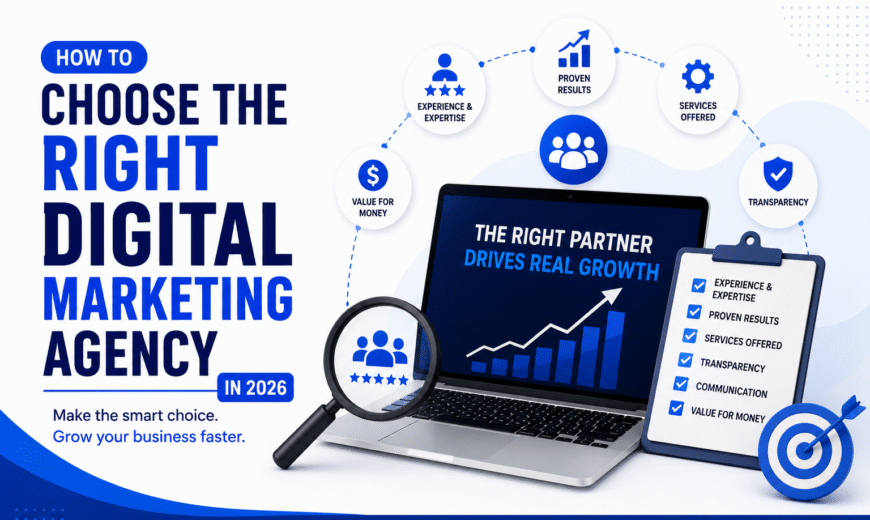 How to Choose the Right Digital Marketing Agency in 2026
