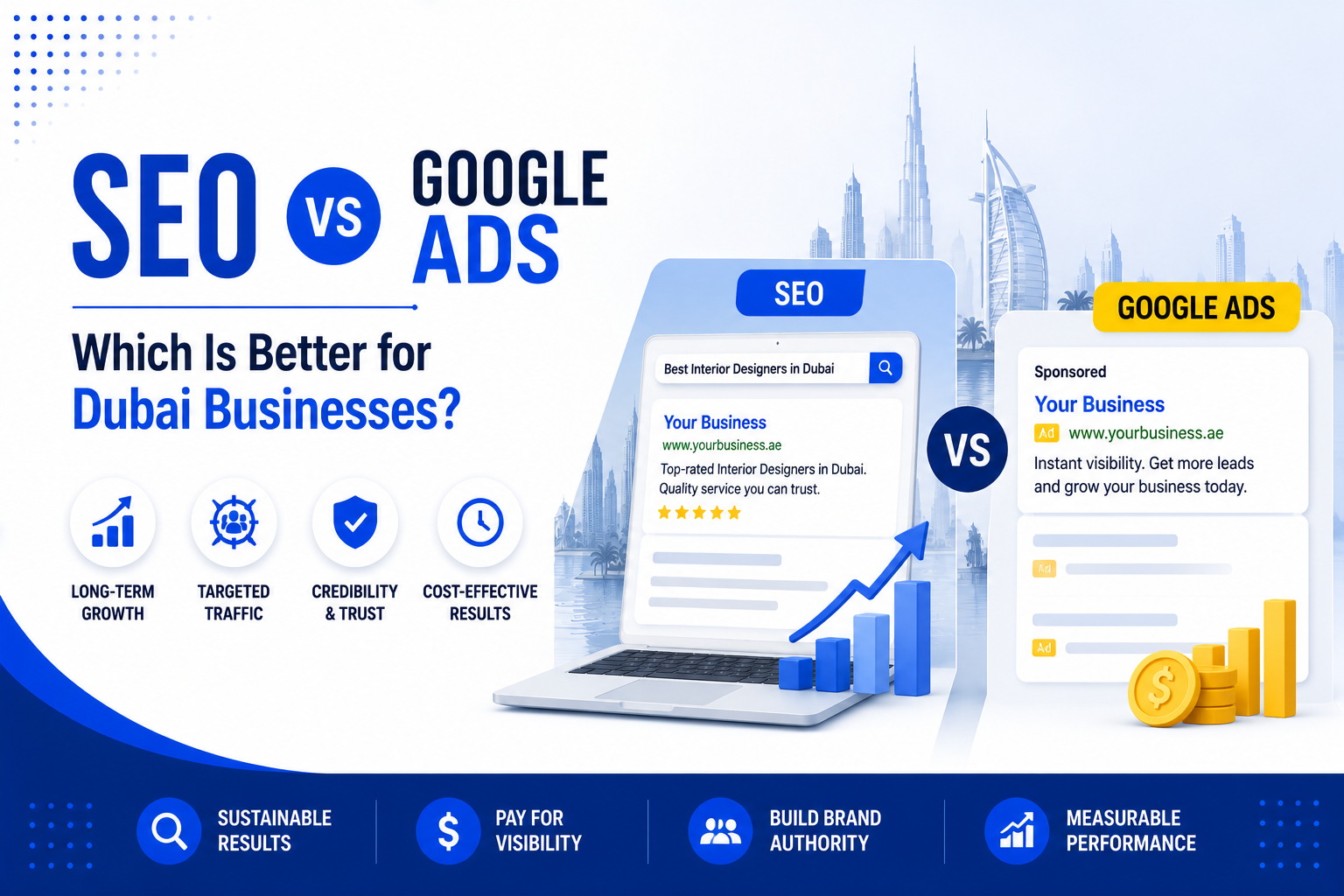 SEO vs Google Ads: Which Is Better for Dubai Businesses?